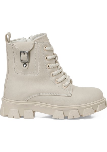 BAGES.P5PR Krem Kız Çocuk Biker Bot