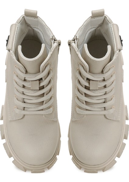 BAGES.P5PR Krem Kız Çocuk Biker Bot fırsatları