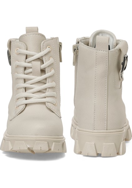 BAGES.P5PR Krem Kız Çocuk Biker Bot indirimleri