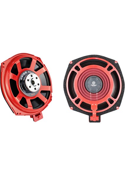 Reiss Audıo Rs-B1 Size 8 Inch 20 cm Bmw Sağ-Sol Koltuk Altı Subwoofer Takımı (Paketi Çiftlidir)