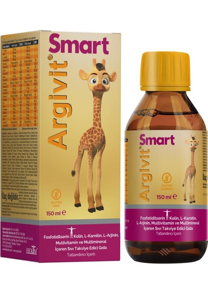 Argıvıt Smart Şurup 150 ml 8682408684031