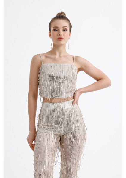 Astarlı Pul Payet Abiye Büstiyer | BSUT36053 fiyatları