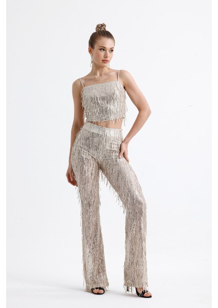 Astarlı Pul Payet Abiye Büstiyer | BSUT36053