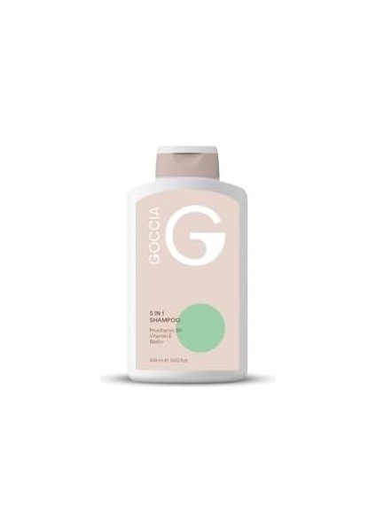 Goccia Dökülme Karşıtı 5’i 1 Arada Şampuan – Saç Dökülmesine Karşı Güçlü Etki