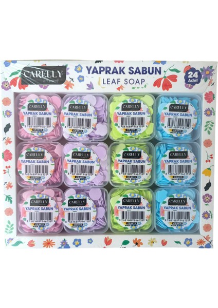 Parfümlü Eriyen Kağıt Sabun 24 Kutu (2400 Yaprak)