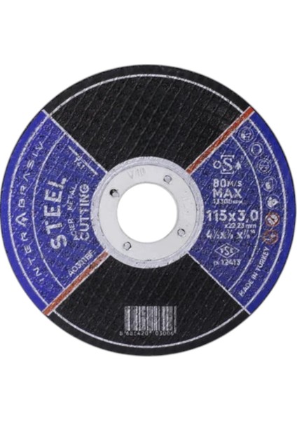 Avuç Taşlama Spiral Makinesi 115 mm Cırt Zımpara Flap Inox Metal Kesme Kesici Disk Seti 25 Parça modelleri