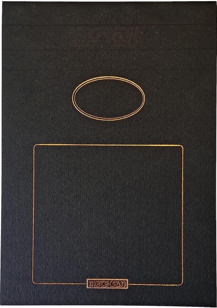 Prestij 17X24 cm Dokulu Karton Kapaklı Bloknot, 150 Yaprak, Düz, Siyah