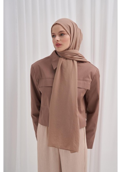 Organik Kırışık Şal Vizon fiyatları