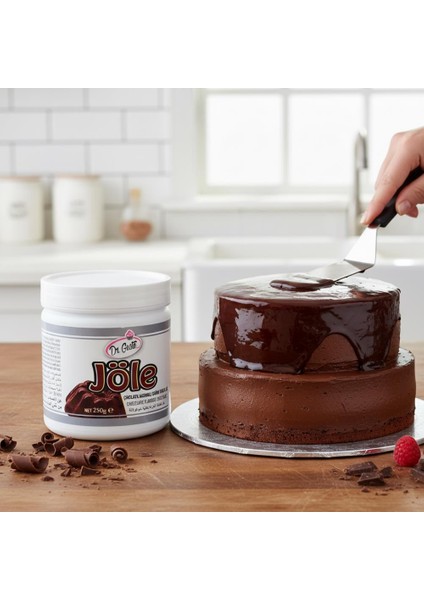 Çikolatalı Jöle 250 G – Pasta, Tatlı ve Cheesecake Üzeri Parlak Kıvamlı Kaplama fiyatları