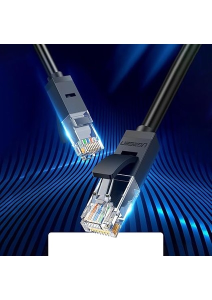 Cat6 Ethernet Kablosu, 15 Metre, Siyah fırsatları