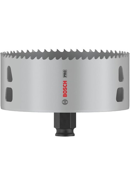 1x Pro Multi Material Power Delik Açma Testeresi (Yumuşak Ahşap, Alçıpan, Ø 114 Mm, Professional Aksesuar Döner Matkap/vidalamalar, Darbeli Matkap/vidalama)