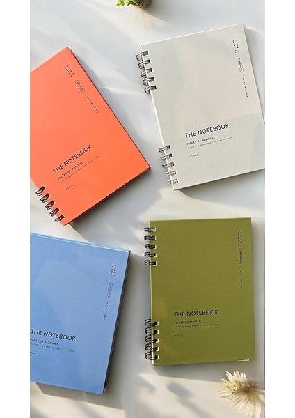 Tanıtım Spiralli 80 Yaprak Kareli A5 Defter, Not Defteri, Okul Defteri, 4 Farklı Renk Seçeneği (01 Light Grey) fiyatları