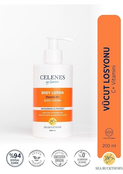 Sea Buckthorn Vücut Losyonu Tüm Cilt Tipleri (200 Ml) fiyatları