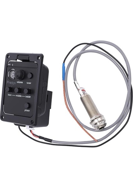 Gitar Preampı, Eq Preamp Ekolayzer Yerleşik Tuner Gitar Alıcısı Presys PSY101 Için Tuner Gitar Alıcısı Dahili