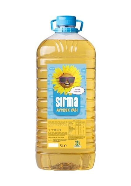 Sırma Ayçiçek Yağı, Dap, 5 Lt fiyatları