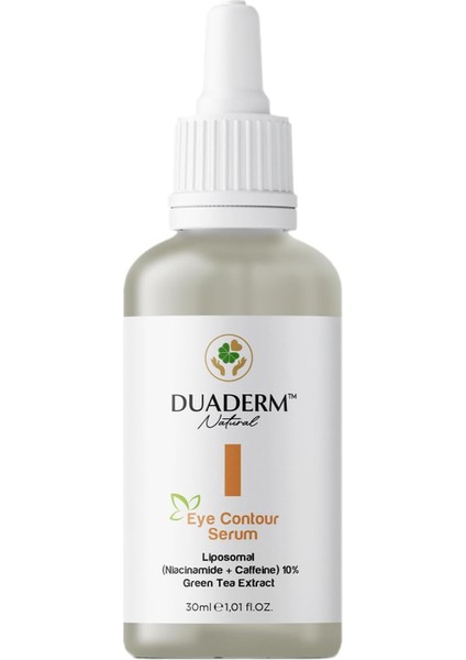 Duaderm Kırışıklık Karşıtı Göz Serumu, Niacinamide ve Caffeine Içeren, 30 ml