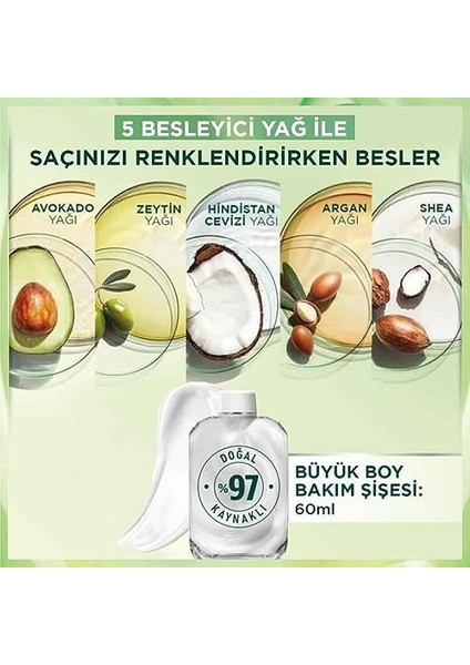 Garnier Nutrisse Yoğun Besleyici Kalıcı Krem Saç Boyası 4 Kahve