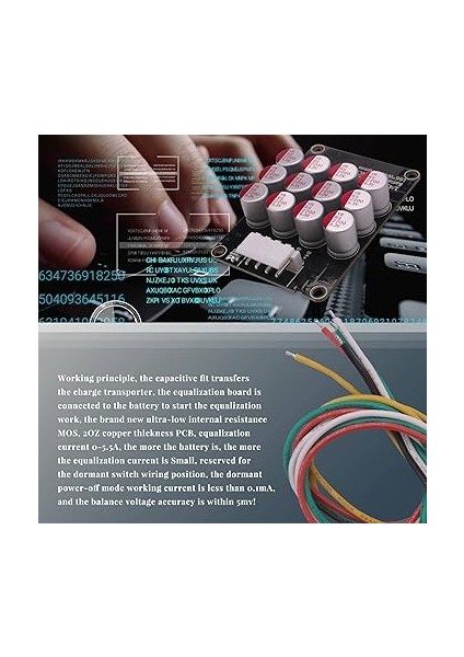 4s 5A Tüm Grup Dengeleyici Aktif Kurulu Lityum Lipo Lifepo4 Pil Ekolayzır Enerji Transfer Kapasitörü fiyatları