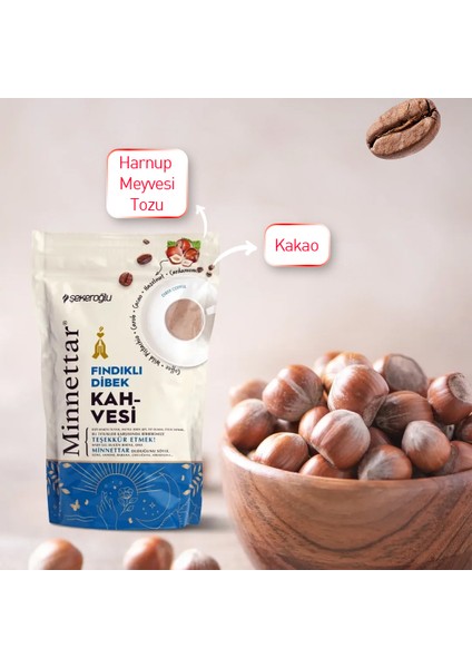 Minnettar Fındıklı Dibek Kahvesi 165 gr fırsatları
