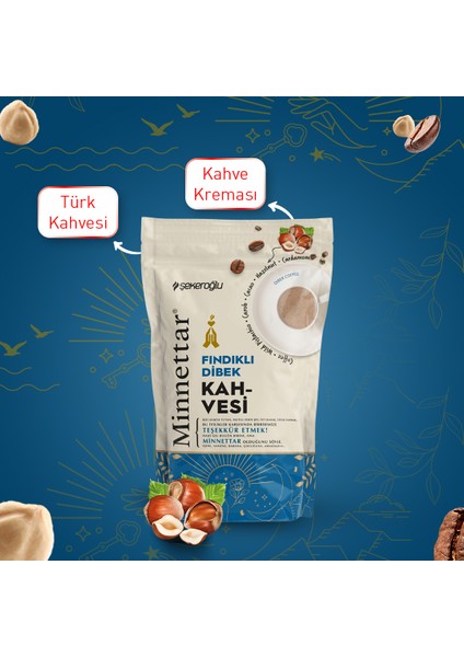 Minnettar Fındıklı Dibek Kahvesi 165 gr modelleri