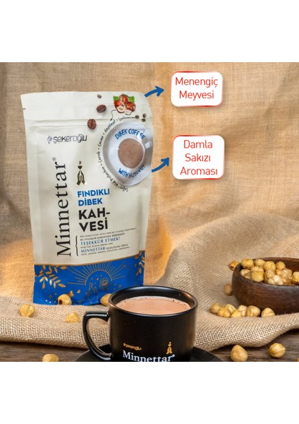 Minnettar Fındıklı Dibek Kahvesi 165 gr