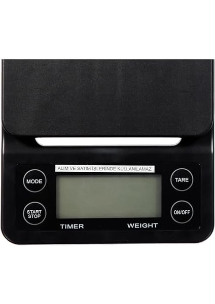 Bethjıam Kahve Tartısı, Mutfak Tartısı -: 0.1 Gr. / Max: 3 kg - Zamanlayıcılı Tartı, Terazi, Çok Renkli fiyatları