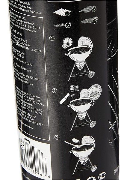 Izgara Temizleyici 300 Ml, Ince Sis Spreyi, Yağ ve Yemek Artıklarını Çözer, Biyolojik Olarak Çözünebilir, Tehlikeli Içerik Maddeleri Içermez, Tüm Mangal Modelleri Için Uygundur (17875) modelleri