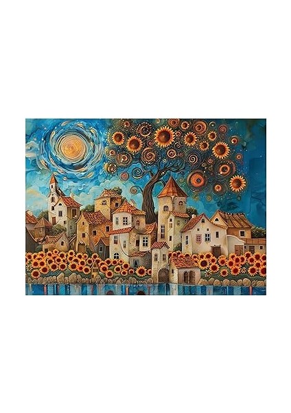 Puzzle - Ayçiçekleri / 1000 Parça Puzzle, #1182 fiyatları