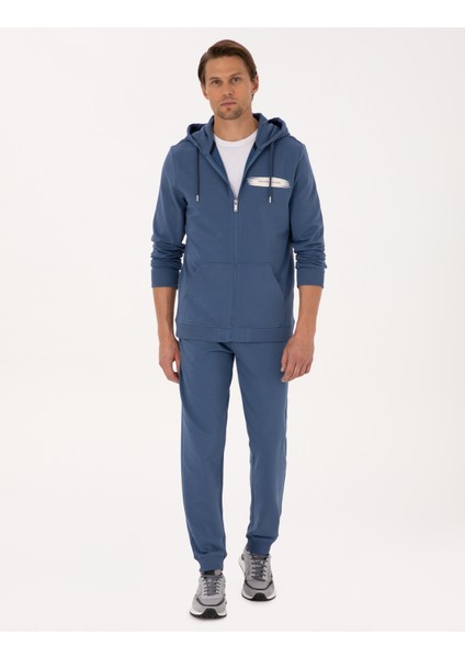 Erkek Indigo Regular Fit Eşofman Altı 50316069-VR028