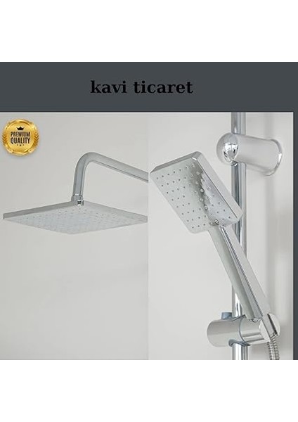 Robot Yağmurlama Duş Seti, Fleko Banyo Bataryası 2li Modern Set (Krom Hawai 2 Li Set) fiyatları
