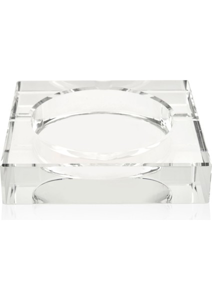 Deco Kristal Kare Küllük - Şeffaf - 10 cm modelleri
