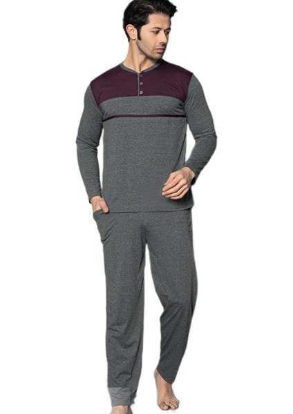 Adriano Verde Kışlık Penye Interlok Kumaş Erkek Pijama Takımı M–2xl fırsatları