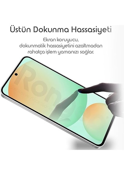 Samsung Galaxy S24 Fe Için Ekran Koruyucu Anti-Static Temperli Cam 9h Sertliğinde Ekranı Kaplayan Görüntü Kalitesini ve Dokunmatiği Etkilemeyen Darbelere ve Çizilmeye Karşı Premium Koruma modelleri