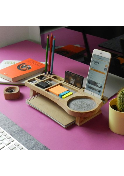 Mini Masa Düzenleyici (Gri)