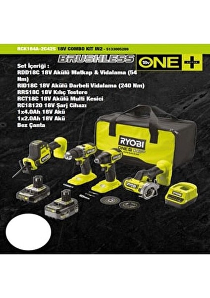 18V Darbeli Vidalama Seti 4lü 2 Akü ile Hafif ve Taşınabilir Kullanım İçin fiyatları