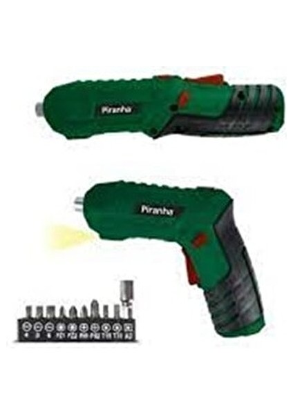 Vidalama Aleti 3,6 V Li-ion Akü ile Ergonomik Tasarım ve Yüksek Tork 9 Aksesuar Seti modelleri