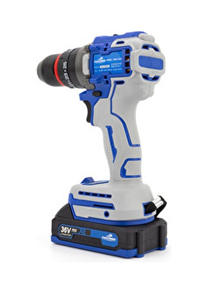 10MM Blue Kömürsüz Vidalama 36V Şarjlı Yüksek Tork Gücü ile Profesyonel Kullanım İçin