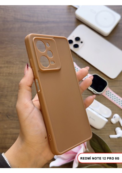 Redmi Note 12 Pro 5g Uyumlu Kamera Korumalı Darbeye Dayanıklı Renk Atmayan Keep Silikon Kılıf
