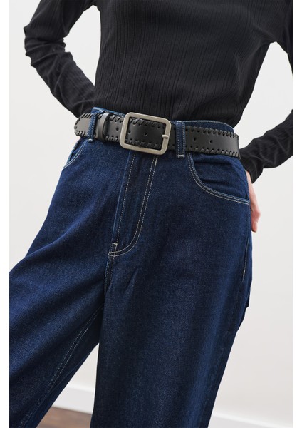 Örg Detaylı Tokalı Bel Kemeri Siyah fiyatları