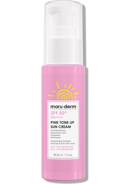 Maru.derm Spf 50+ Pembe Ton Eşitleyici Güneş Kremi 50 ml modelleri
