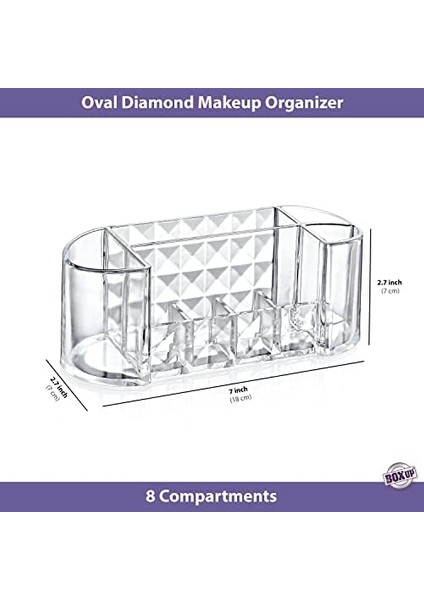 Box Up Ft-24 Diamond Oval Organizer Makyaj Düzenleyici (1 Adet) modelleri