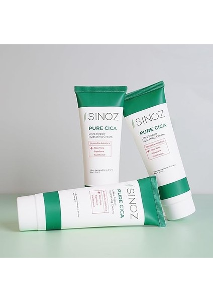 Pure Cica Yoğun Onarıcı Yatıştırıcı Nemlendirici Bakım Kremi 50 ml Tahriş Olmuş Hasarlı Ciltler Için modelleri