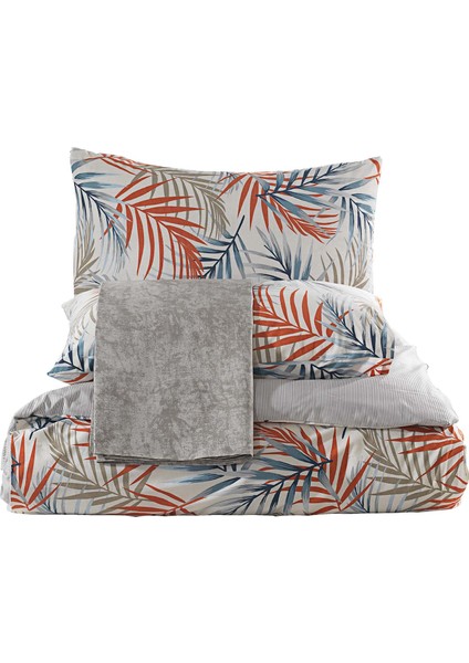 Tropia Ranforce Çift Kişilik Nevresim Takımı %100 Pamuk Gri fiyatları