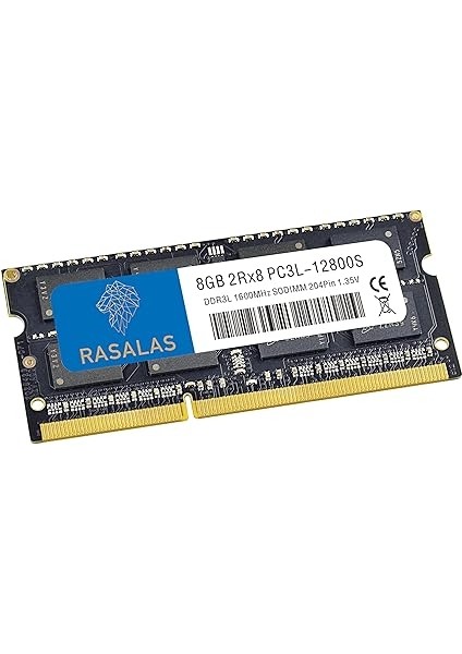 16GB 2X8GB Ddr3 DDR3-1600 1600MHZ PC3L-12800S 12800 Ecc Olmayan Arabelleksiz 1.35V CL11 2rx8 Çift Sıralı Sodımm Dizüstü Bellek Ram modelleri