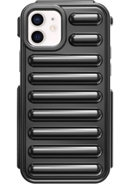 Iphone 11 Uyumlu Kabartmalı Airbag Tam Korumalı Tpu Kılıf