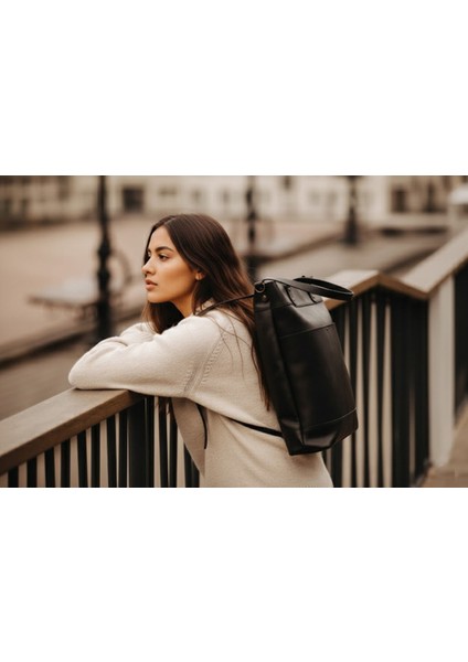 Saraci Hakiki Deri Dönüştürülebilir Tote Bag – Omuz ve Sırt Çantası, Geniş Hacimli Şık Tasarım fiyatları