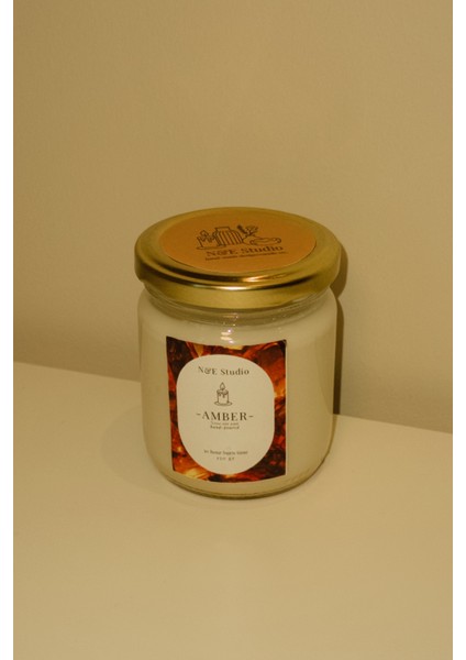 Minimalist Kavanoz Mum | %100 Doğal Soya Wax Kokulu Mum| Vanilya/sandal/amber/yasemin fiyatları