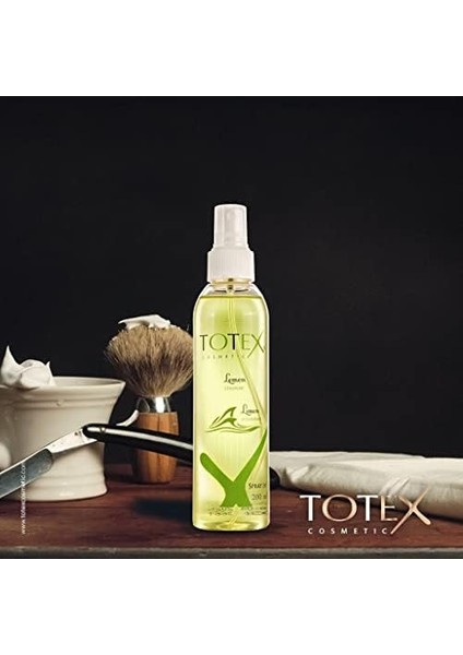 Totex Limon Kolonya | Tıraş Sonrası Kolonyası | Dezenfektan Temizleyici Antibakteriyel |%80 Alkol Sprey Kolonya 200ML modelleri