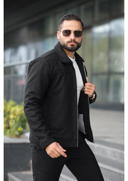 Claassics Men Erkek Oversize Kısa Kaşe Kaban Ceket - 7435 fiyatları