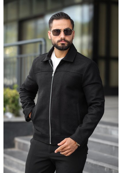 Claassics Men Erkek Oversize Kısa Kaşe Kaban Ceket - 7435 modelleri